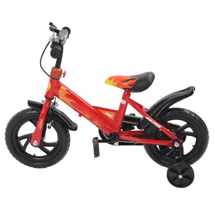 JOYSTAR KEANO Lexicon, vélo pour Enfants de 12 Pouces pour garçons et Filles âgés de 2 à 4 Ans, vélos pour Enfants de 12 Pouces avec Roues d'appui, Argent
