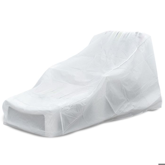 Housse de protection transat TERRE JARDIN transparente étanche 176 x 76 x 79 cm