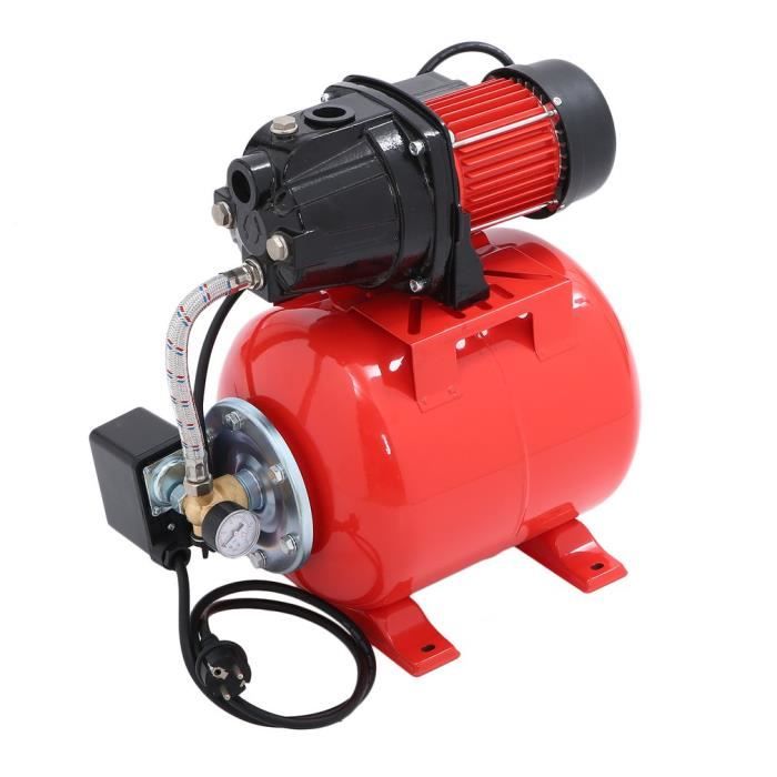 Surpresseur 600w pompe à eau domestique débit max. 2800L - h - Cdiscount  Jardin