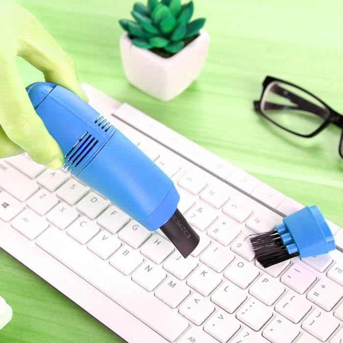 Mini Aspirateur USB Pour Clavier Et Ordinateur - Nettoyeur De Poussière Portable, Puissant Et Pratique - 9