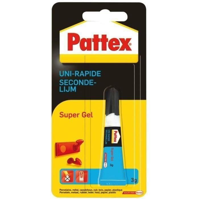 Pattex colle uni-rapide supergel 3g