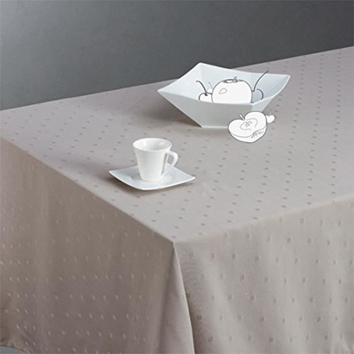 Superbe nappe rectangulaire jacquard 3m de décoration avec lavandes