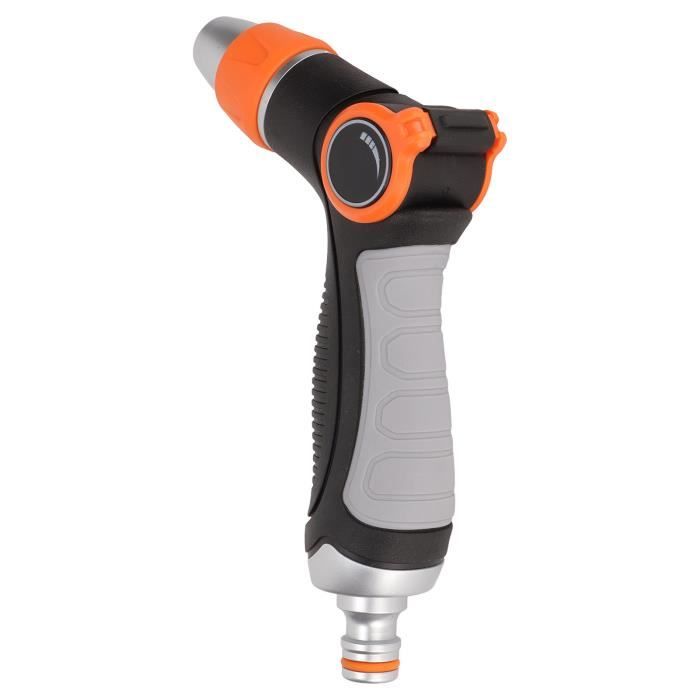 Buse De Tuyau Jardin Métal Usage Intensif - Pistolet Pulvérisateur 8 Modes D'Arrosage