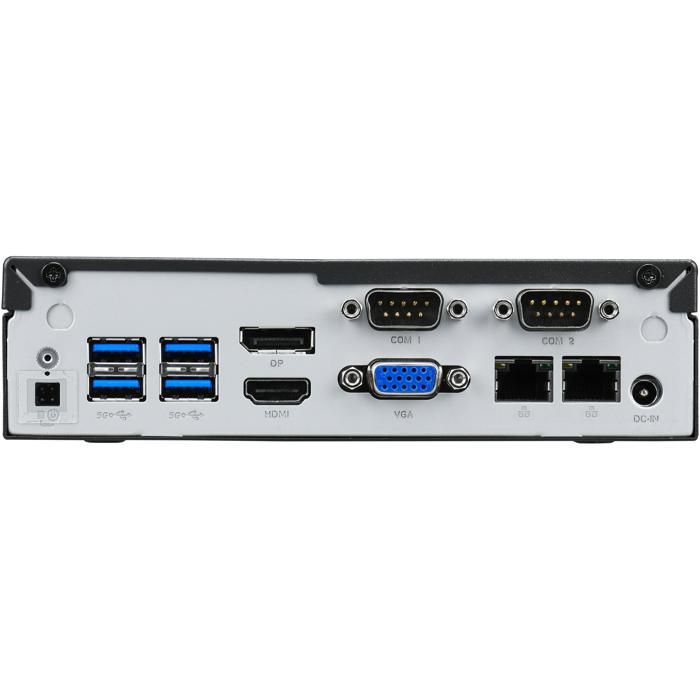 Shuttle XPC slim Barebone DL30N Intel N100 1x DDR5 2x LAN 2x 2.5Gbit 2xCOM 1xHDMI 1xDP 1x VGA fanless fonctionnement permanent 247 Neuf - vue 7