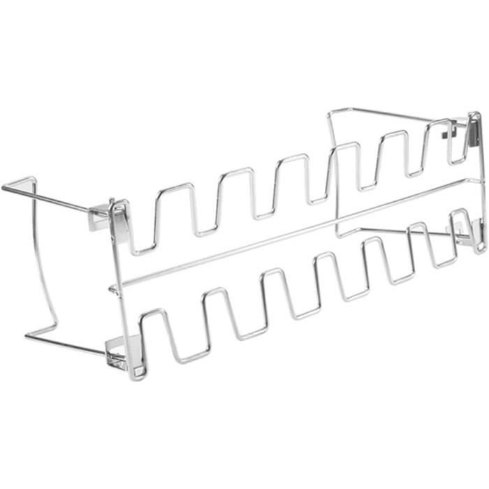 ARAMOX Support De Poulet Rôtissoire De Grille De Poulet Barbecue Pliant