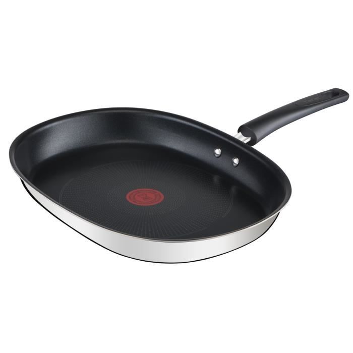 Poêle Tefal Emotion 20 Cm - Antiadhésive, Induction, Garantie 10 Ans - Indicateur Thermo-Signal