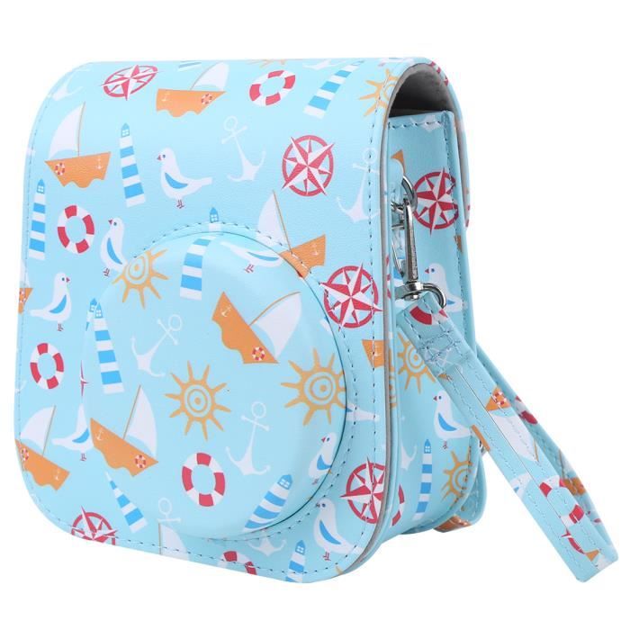 Étui MoKo Pour Appareil Photo Enfants - Housse De Protection Anti-Choc PU - Compatible Multi-Marques