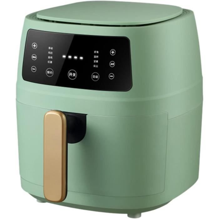 Uten Friteuse Sans Huile 6.5L 1800W - Air Fryer Avec Minuteur Et 7 Programmes - Grande Capacité