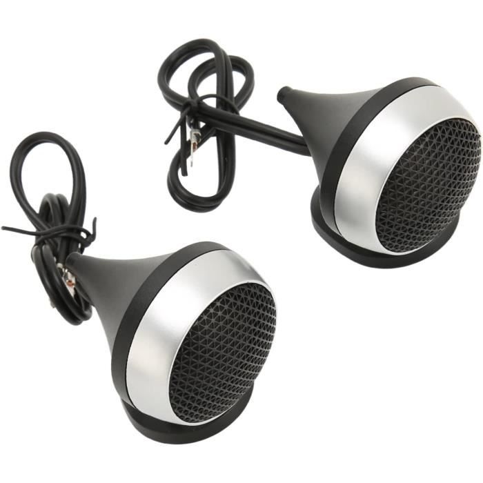 Tweeter Auto Da 500W - 2 Altoparlanti A Cupola, Alta Sensibilità, Crossover Integrato, Facili Da Installare - Foto 5