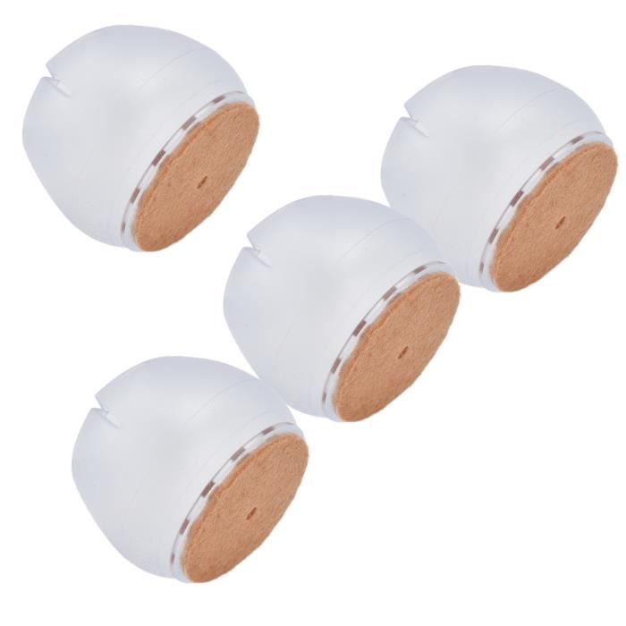 Lot De 32 Embouts De Chaise En Silicone Pour Pieds De Chaise Carrés En