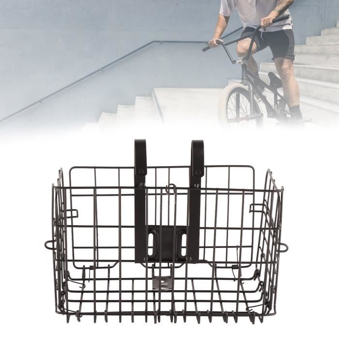 VGEBY Panier Vélo Métal Résistant à L'eau Panier Vélo Avec Sac Liner