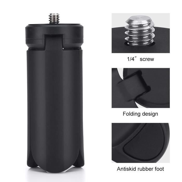 Bewinner Appareil Photo trépied Sac Noir Portable Pliant extérieur Bewinner Appareil Photo trépied Sac Noir Portable Pliant extérieur