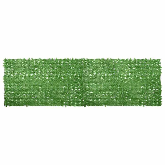 vidaXL Écran de balcon avec feuilles 500x150 cm