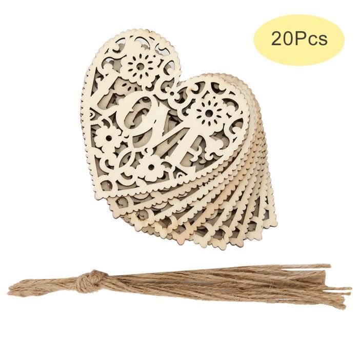Boucle D'oreille En Bois, 100 Pièces Pendentif Géométrique De Style De Mode Simple Bricolage Artisanat Pour Ornements De Magasin Boucles D'oreilles