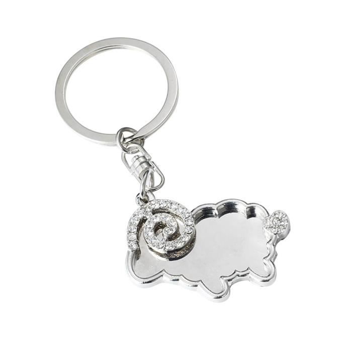 Porte-Clés Délicat Avec Pendentif Cœur - Ornement Suspension Pour Sac, Cartable - Cadeau Souvenir Mignon