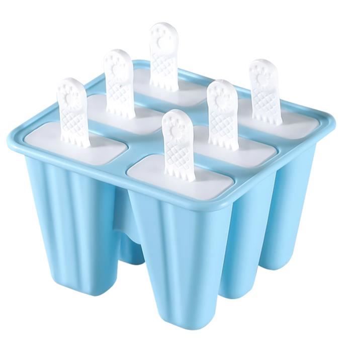 12 Moules à Glace Silicone Formes Amusantes - Avec Bâtonnets Et Couvercles | Parfait Pour Famille Et Enfants