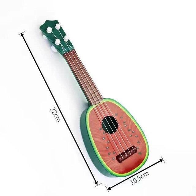 Instrument de musique jouet,WatermelonJeu de guitare en forme de