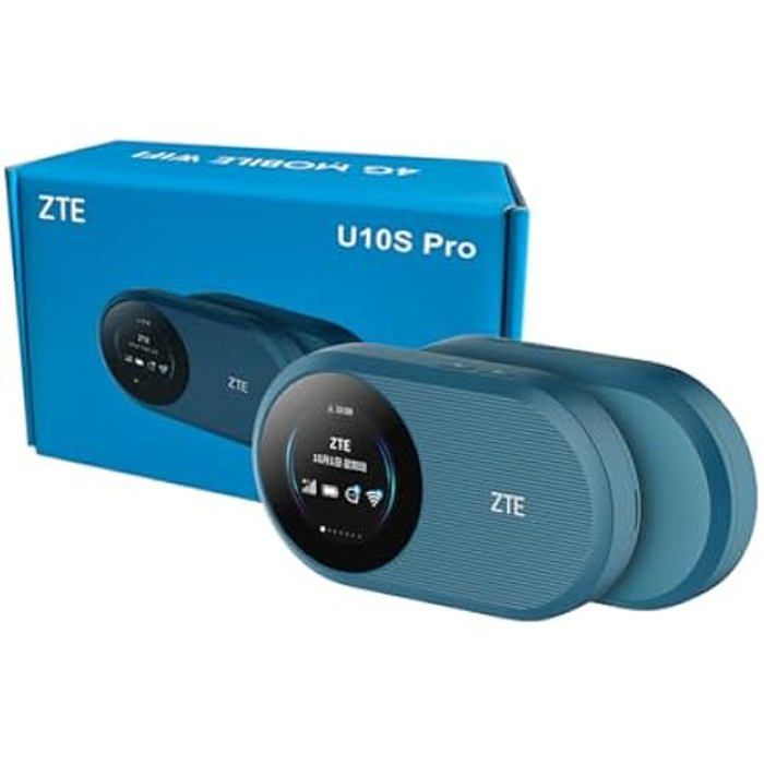 Mobile Wi-Fi – ZTE – U10S Pro – 4G+LTE – Wi-Fi 6 – 3000 mAh – Connecte 32 appareils