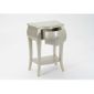 Table De Chevet 1 Tiroir Murano Silver Argent Achat Vente