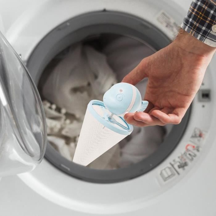 Filtres À Peluches Pour Machine À Laver, 2 Sacs Filtrants Pour LaveLinge, AttrapePeluches En