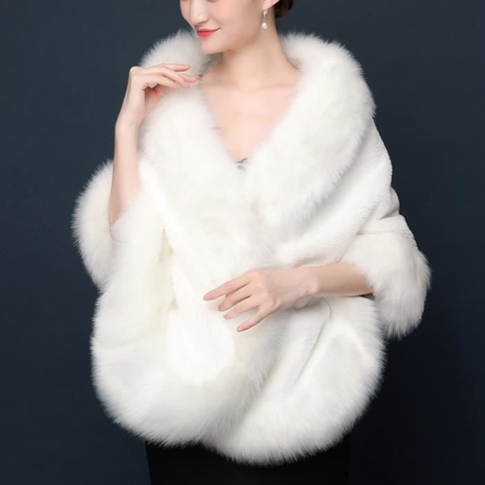 Manteau fourrure mariage sale