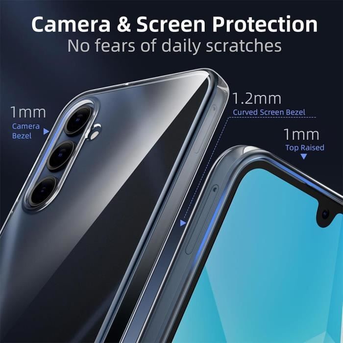 Coque 360 Transparente TPU Pour Samsung Galaxy A16 - Antichoc | Neuf - Marque 1001coques