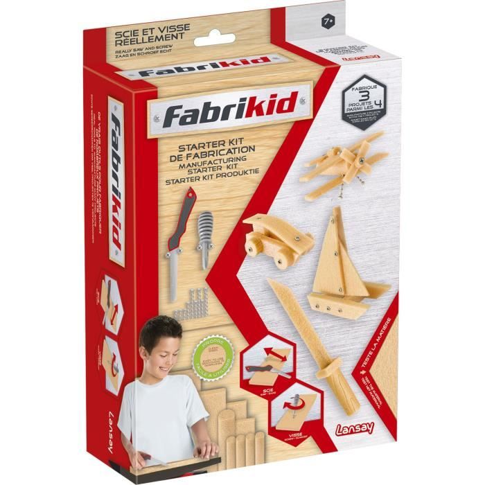 LANSAY - FABRIKID® - Starter Kit de Fabrication - Dès 7 ans