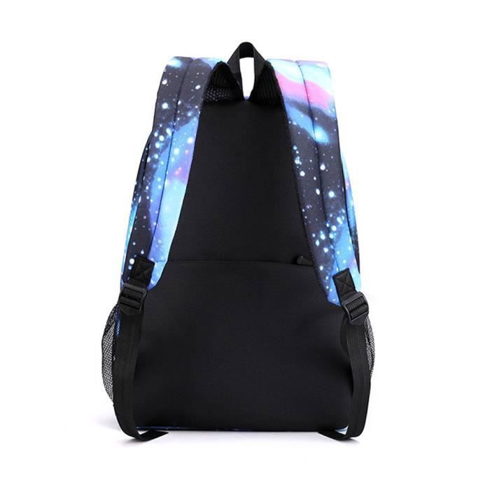 Sac à Dos 3 Pièces Adolescent Primaire/Collège – Cartable Garçon Fille Imperméable Grande Capacité + Sac Déjeuner + Trousse, Ergonomique Confort