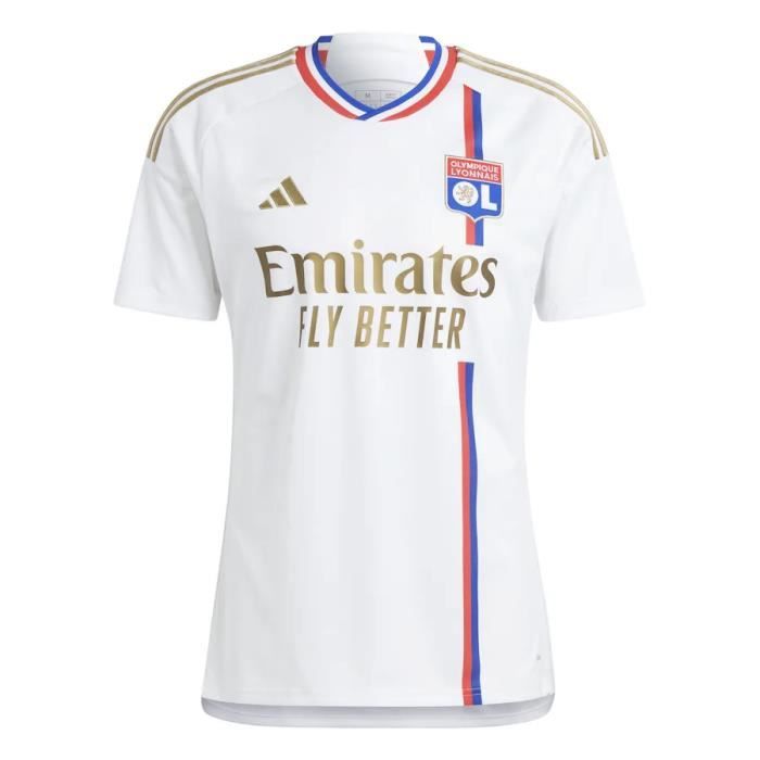 Maillot de Foot Maillot OL LYONx Domicile Stadium Survetement de Foot Homme Adult 23 24 Saison Cdiscount Sport