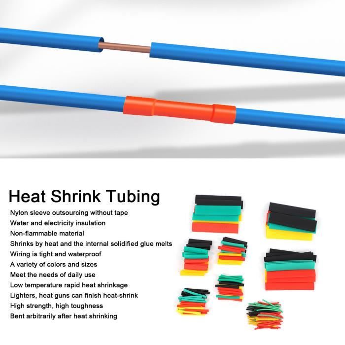 Qqmora Gaine thermorétractable d'isolation 164pcs Gaine — free download