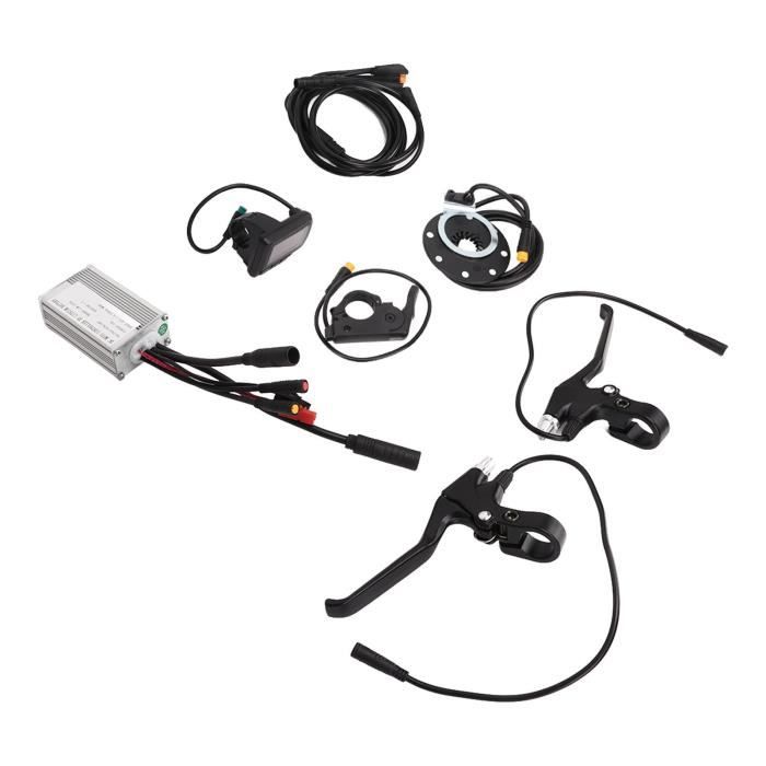 Kit Conversion Vélo électrique 20 Pouces – Moteur 1000W 48V Sans Balais – écran LED, Freins à Coupure, Roue Libre 7 Vitesses – Autonomie Et Puissance