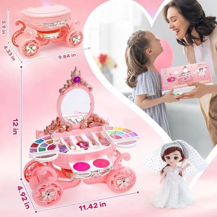 Jeu de creation fille 7 ans,Kit de vernis à ongles pour filles, cadeau  unique pour les enfants de 7 à 12 ans - Cdiscount Jeux - Jouets