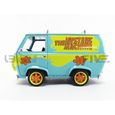 Voiture Miniature de Collection - JADA TOYS 1/24 - MISTERY MACHINE Scooby Doo - With Shaggy and Scooby figures - Green / Yellow --2