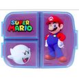 Super Mario multi-compartment snack box, sandwich box , boite repas , gouter enfants, multi compartiments-2