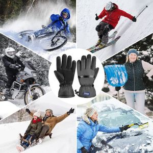 Gants De Ski Ziener Labino Junior - Imperméables Respirants Pour Fille 4-15 Ans