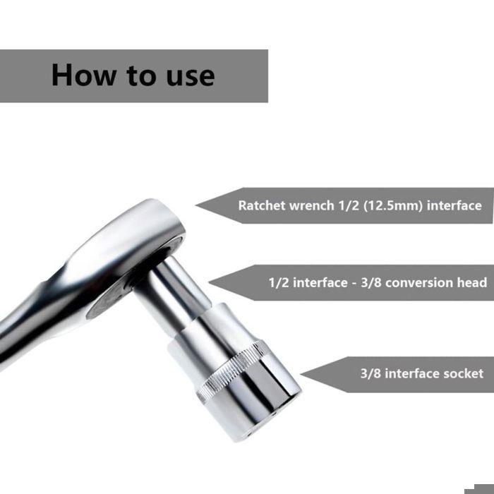 Jeu D'adaptateurs à Embout De Clé à Douille Ensemble De Combinaison De Douilles De Tournevis à