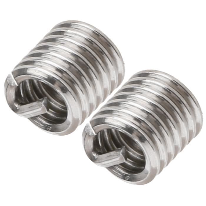 Inserts Filetés Acier Inox – Kit Réparation Filets M2 à M22 – Pour Visserie Métrique