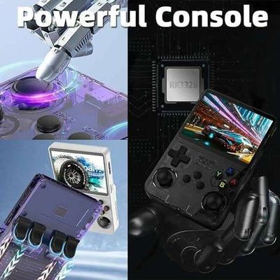 Console rétrogaming GENERIQUE Console de jeu portable R36S Écran IPS de