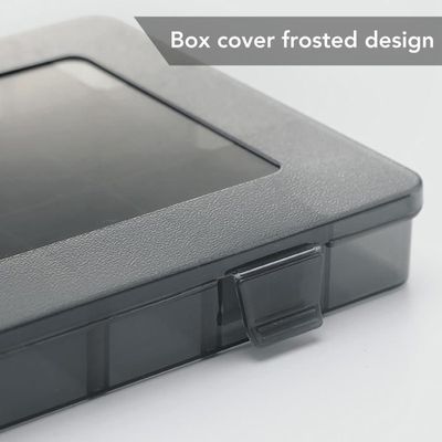 8 Boîtes De Rangement Plastique Kalolar – Argent, Antibactériennes, Portables