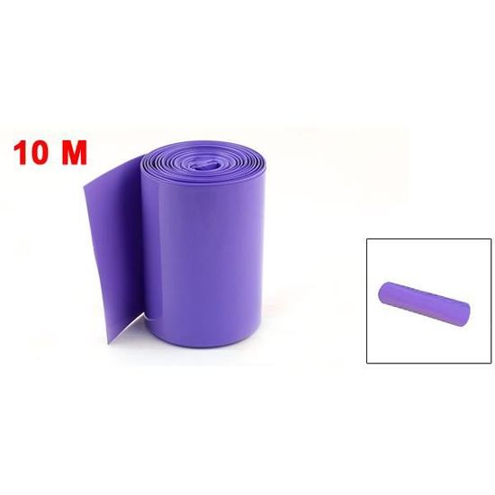 Gaine thermorétractable PVC 110 mm - Rouleau 1 kg pour batterie 18650