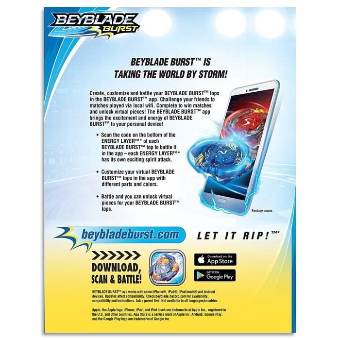 Toupie beyblade shop burst evolution valtryek