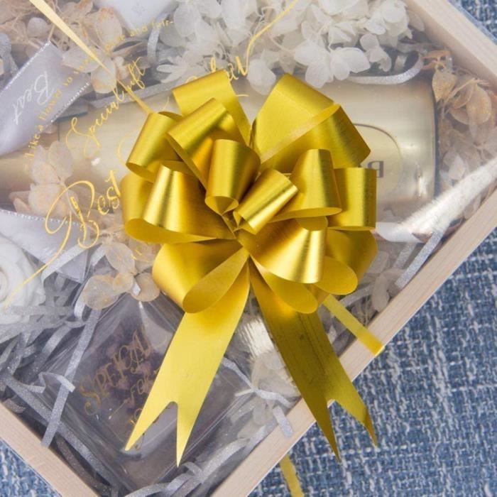 POPOYU Ruban Satin Blanc Ivoire 10cm De Large,23m Ruban Cadeau,Ruban Couture Pour Gros Noeud Cadeau,Ruban Satin Soie Pour Décoration Mariage,l'artisanat Décoration Maison,Fête Gâteau,Emballage Gâteau - 2
