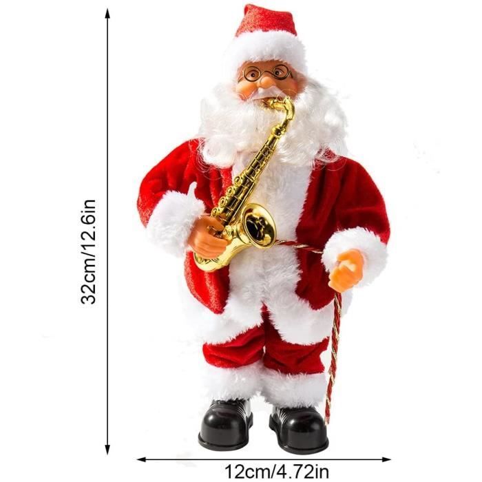 TEMPSA Père Noël Figurine électrique Escalade grimpeurs Santa Jouet TEMPSA Père Noël Figurine électrique Escalade grimpeurs Santa Jouet