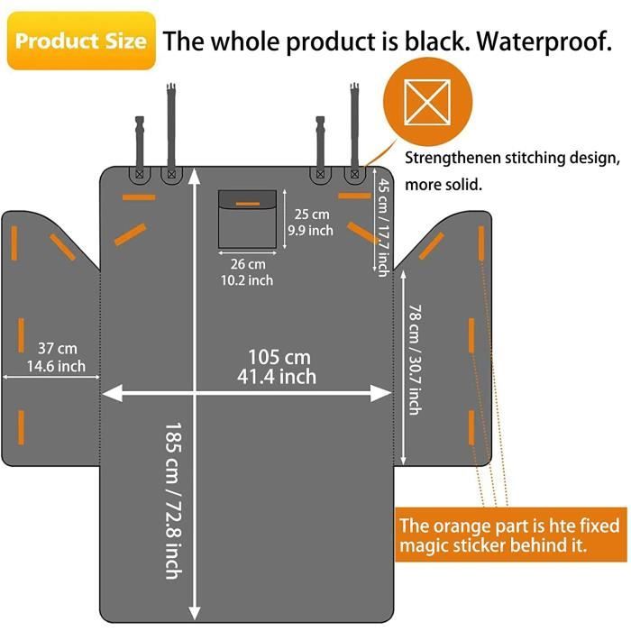 Tapis Protection Coffre de Voiture, Revêtement Coffre en Caoutchouc Antidérapant, Tapis Sol Imperméable et Résistant à L'usure, Accessoires Décoration Intérieure, Pour Smart #1,brown-all inclusive