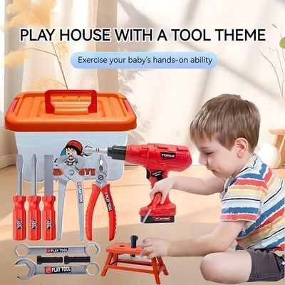 Boite A Outils Complete Caisse A Outil Avec Perceuse Visseuse