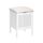 Tabouret coffre bois