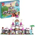 LEGO 43205 Disney Princess Aventures Épiques dans le Château, Jouet Ariel, Vaiana et Raiponce, Figurines Animaux, Enfants Dès 6 Ans-0