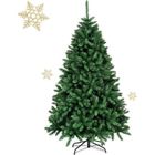GIANTEX Sapin de Noël Artificiel 180 CM- 1355 Branches- Arbre de Noël Automatique- Support en Métal Pliable- Idéal Décor de Fête