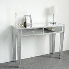 ALIGHTUP Table Console Coiffeuse de table miroir --- deux tiroirs - 105 x 36 x 76cm