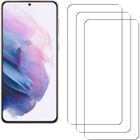 Protecteur d'écran - FRANCIS-R - Samsung Galaxy S21+ 5G - Verre Trempé - HD Transparent - 3 Pièces